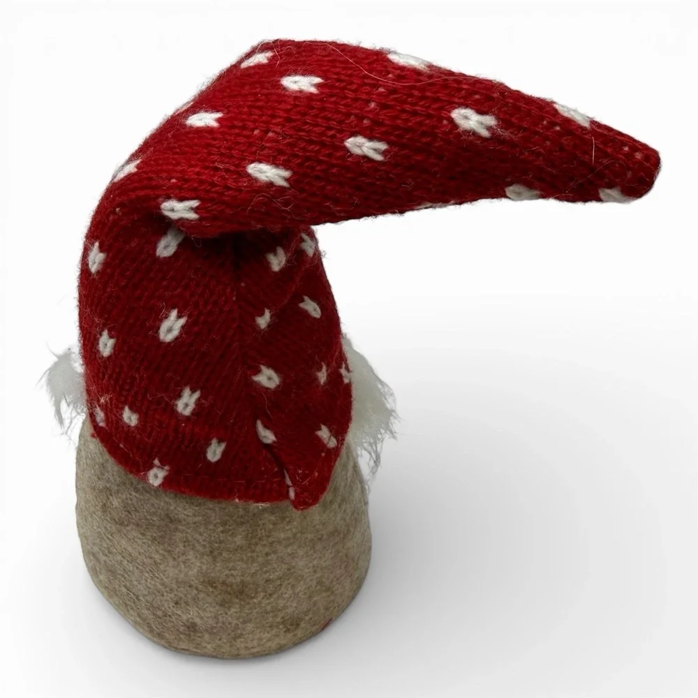 Red & White Polka Dot Gnome Christmas Holiday Decor Kids‎ Elf Shelf